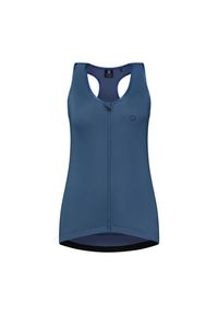 ROGELLI - Damski jersey Rogelli Abbey. Kolor: niebieski. Materiał: jersey. Długość rękawa: bez rękawów. Sezon: lato. Sport: kolarstwo #1