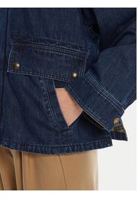 Polo Ralph Lauren Kurtka jeansowa 211971233001 Niebieski Oversize. Typ kołnierza: polo. Kolor: niebieski. Materiał: bawełna