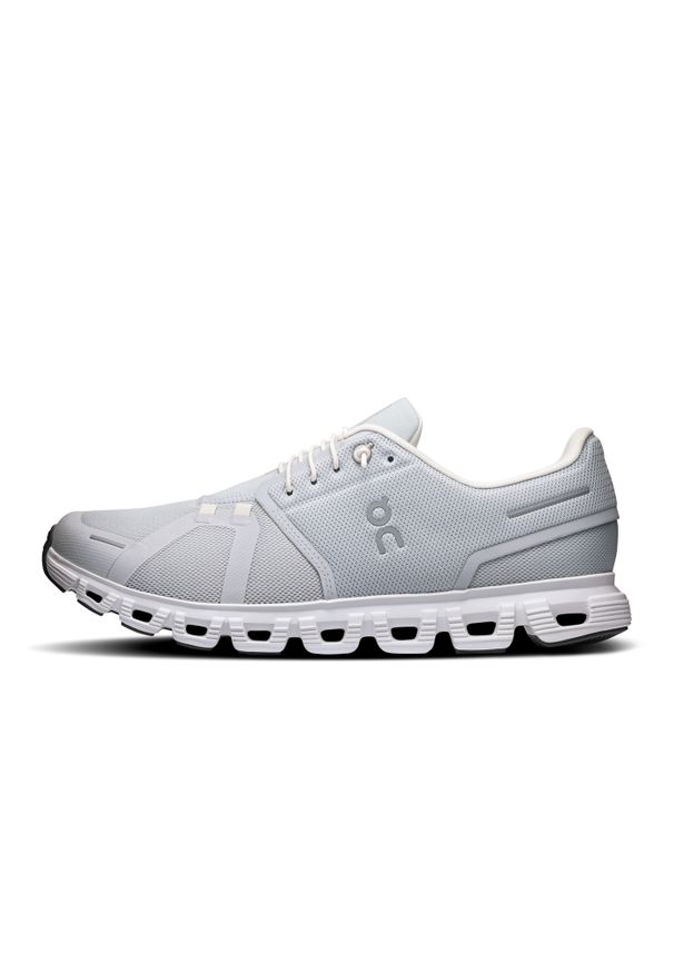 On - ON Cloud 6 M Glacier | White Sneakersy męskie. Kolor: szary
