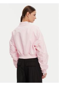 Hugo - HUGO Kurtka bomber Foraia-1_B 50542360 Różowy Regular Fit. Kolor: różowy. Materiał: syntetyk #4