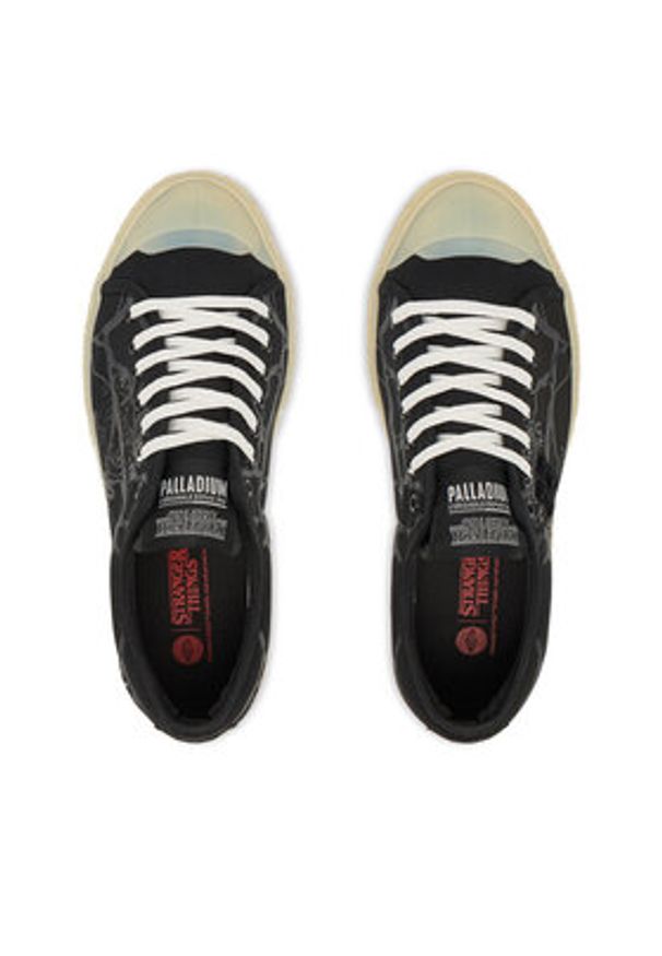 Palladium Trampki Palla Ace Vines 94632-008-M Czarny. Kolor: czarny. Materiał: materiał