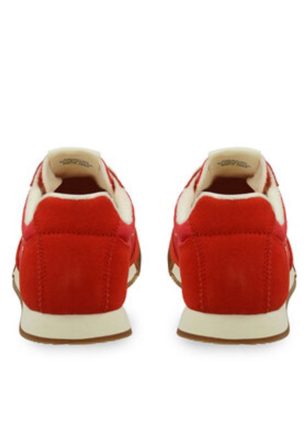 GANT - Gant Sneakersy 30533846 Czerwony. Kolor: czerwony. Materiał: zamsz, skóra