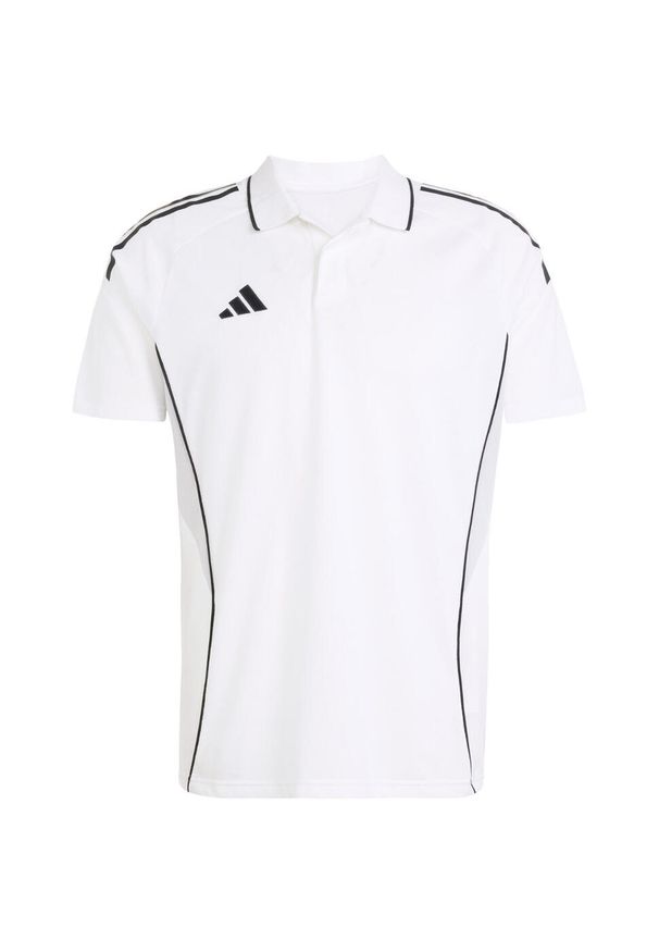 Adidas - Koszulka męska adidas Tiro 25 Competition Polo. Typ kołnierza: polo. Kolor: biały, wielokolorowy, czarny. Styl: sportowy