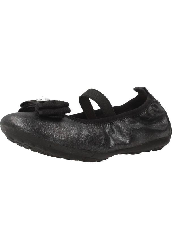 Geox Model Jr Piuma Kolor Czarny. Kolor: czarny. Materiał: tkanina, skóra. Sport: turystyka piesza