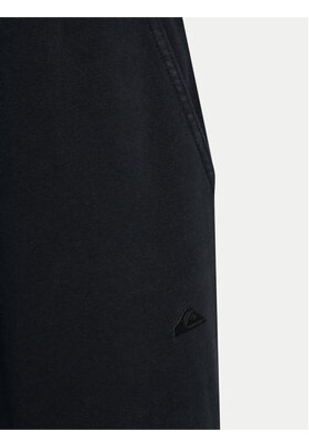 Quiksilver Spodnie dresowe Salt Water AQYFB03034 Czarny Regular Fit. Kolor: czarny. Materiał: bawełna
