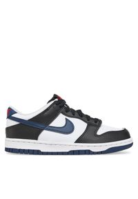 Nike Sneakersy Dunk Low Gs HJ9202 001 Biały. Kolor: biały. Materiał: skóra