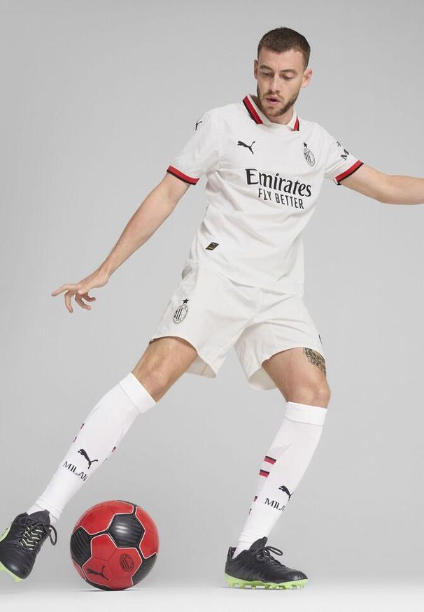 Puma - Męska koszulka AC Milan 24/25 PUMA White. Kolor: biały