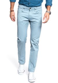 Lee - LEE SPODNIE MĘSKIE DAREN ZIP FLY ASHLEY BLUE L707LA75. Materiał: jeans #10