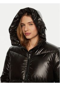 ACCESS FASHION Płaszcz zimowy 44-9109 Czarny Regular Fit. Kolor: czarny. Materiał: syntetyk. Sezon: zima #6