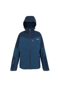 Regatta - Męska Kurtka Wentwood IX 3 W 1. Kolor: wielokolorowy, niebieski, żółty. Sport: turystyka piesza #1