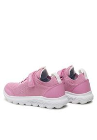 Geox Sneakersy J Spherica Girl J26GYB06KBCC8004 S Różowy. Kolor: różowy