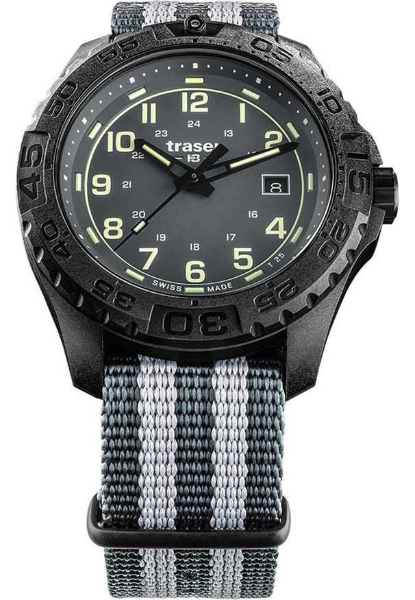 Zegarek Traser Zegarek męski Traser TS-109037 szary. Kolor: szary