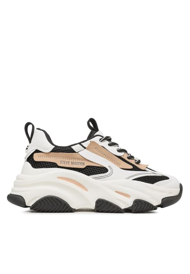 Steve Madden Sneakersy Possession-E Sneaker SM19000033 SM19000033-054 Czarny. Kolor: czarny. Materiał: skóra
