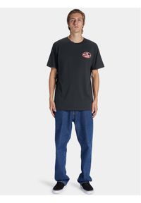 DC T-Shirt Truckin Tees ADYZT05284 Czarny Regular Fit. Kolor: czarny. Materiał: bawełna #1