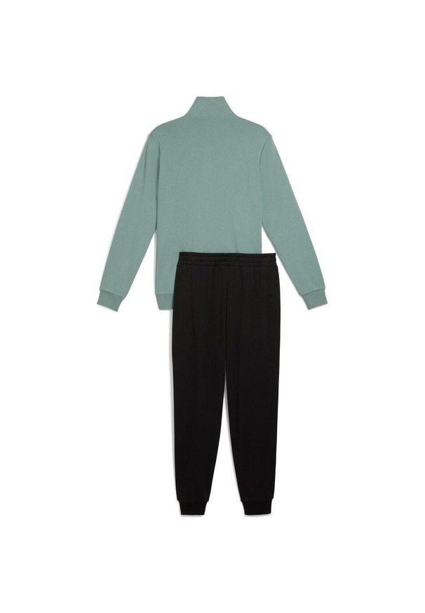 Dres Puma Class Sweat Suit Tr, Mężczyźni. Kolor: niebieski. Materiał: dresówka. Sport: fitness