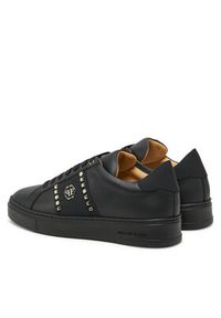 Philipp Plein - PHILIPP PLEIN Sneakersy SAES USC0732 PLE005 Czarny. Kolor: czarny. Materiał: skóra #5