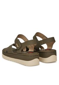 Go Soft Sandały LA319111-L5 Khaki. Kolor: brązowy. Materiał: syntetyk, materiał #5