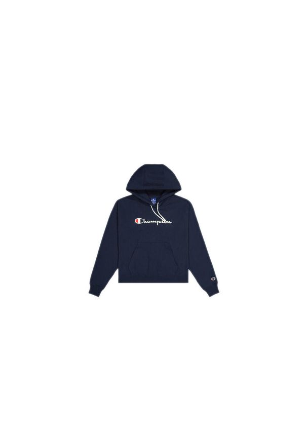 Bluza sportowa damska Champion Hooded. Typ kołnierza: kaptur. Kolor: niebieski