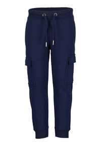 Blue Seven Spodnie dresowe 875077 X Granatowy Regular Fit. Kolor: niebieski. Materiał: bawełna, syntetyk