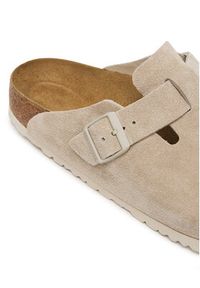 Birkenstock Klapki Boston 1031623 Beżowy. Kolor: beżowy. Materiał: skóra, zamsz #2