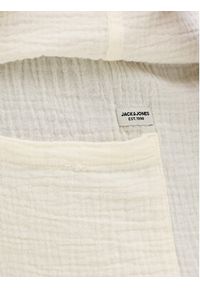 Jack & Jones Szorty materiałowe Jaiden 12274758 Biały Relaxed Fit. Kolor: biały. Materiał: bawełna #4