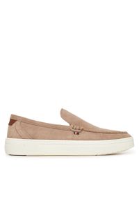 TOMMY HILFIGER - Tommy Hilfiger Półbuty Modern Light Hybrid Suede Loafer FM0FM05354 Brązowy. Kolor: brązowy. Materiał: zamsz, skóra