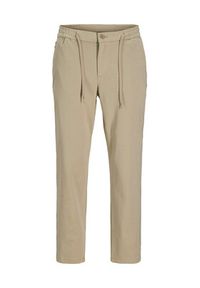 Jack & Jones - Jack&Jones Spodnie materiałowe Ace Neo 12282533 Beżowy Tapered Fit. Kolor: beżowy. Materiał: bawełna #8
