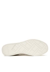 TOMMY HILFIGER - Tommy Hilfiger Sneakersy Lo Lux FM0FM05882 Beżowy jasny. Kolor: beżowy. Materiał: skóra, zamsz #3