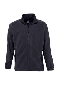 SOL'S - Bluza Polarowa Unisex Dla Dorosłych North. Kolor: wielokolorowy, szary, brązowy. Materiał: polar. Sezon: zima