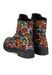 Rieker Trzewiki Y2440-90 Kolorowy. Materiał: materiał. Wzór: kolorowy #6