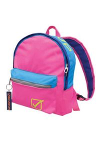 Plecak Givova Fuchsia-Turquoise: Zrównoważony i Przestronny Projekt. Kolor: różowy, niebieski, wielokolorowy. Styl: sportowy, elegancki