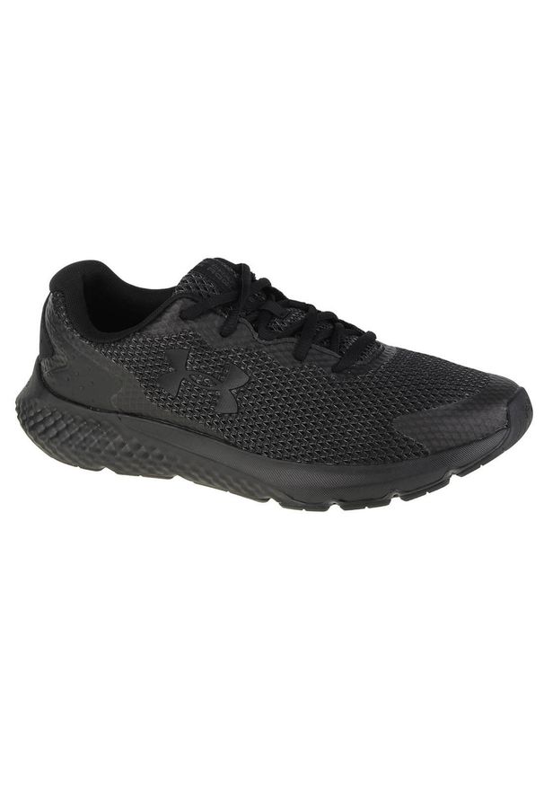Buty do biegania męskie Under Armour Charged Rogue 3. Kolor: czarny. Materiał: syntetyk, tkanina, materiał. Sport: bieganie