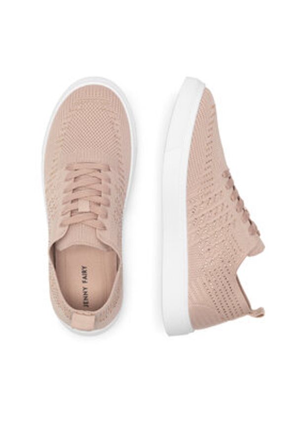 Jenny Fairy Sneakersy WFA0610-1 Różowy. Kolor: różowy. Materiał: materiał