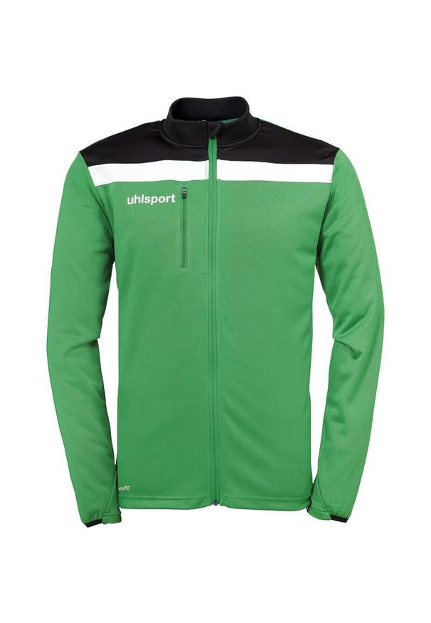 UHLSPORT - Kurtka Uhlsport Offense 23 Poly. Kolor: wielokolorowy, czarny, zielony. Materiał: poliester. Sport: piłka nożna