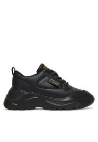 Versace Jeans Couture Sneakersy 80VA3SC2 ZPB71 899 Czarny. Kolor: czarny. Materiał: skóra #2