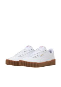 Buty damskie Puma Carina 3.0. Okazja: na co dzień. Kolor: biały
