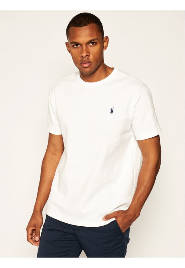 Polo Ralph Lauren T-Shirt Classics 710811284002 Biały Regular Fit. Typ kołnierza: polo. Kolor: biały. Materiał: bawełna