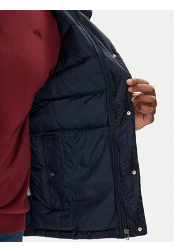 Tommy Jeans Kamizelka DM0DM21777 Granatowy Regular Fit. Kolor: niebieski. Materiał: syntetyk