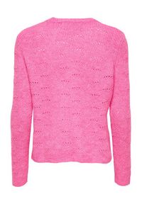 only - ONLY Sweter 15234745 Różowy Regular Fit. Kolor: różowy. Materiał: syntetyk #3
