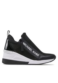 MICHAEL Michael Kors Sneakersy Willis Wedge Trainer 43S2WIFS1D Czarny. Kolor: czarny. Materiał: materiał