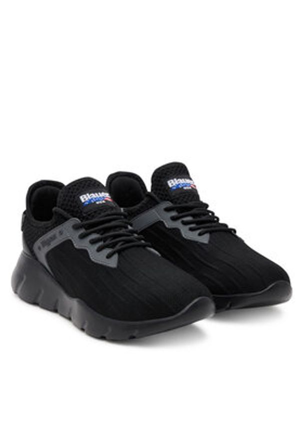 Blauer Sneakersy S5HULETT01/KNI Czarny. Kolor: czarny. Materiał: materiał
