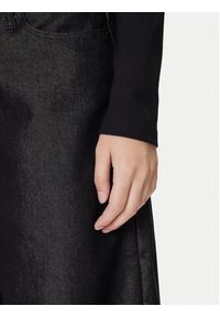 Karl Lagerfeld Jeans Golf A4W17015 Czarny Slim Fit. Typ kołnierza: golf. Kolor: czarny. Materiał: wiskoza #5