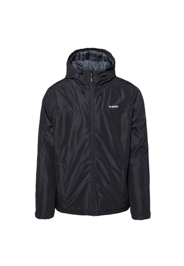 Hi-tec - Kurtka narciarska męska Hi-Tec Makito II - czarna, Rozmiar XL. Kolor: czarny. Materiał: poliester, materiał. Sezon: zima. Sport: narciarstwo