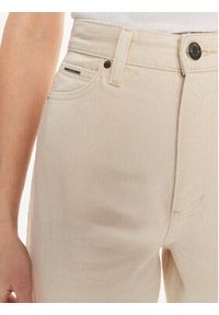 Calvin Klein Jeansy K20K206573 Écru Slim Fit