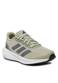 Adidas - adidas Buty do biegania RunFalcon 3 Lace IF8580 Beżowy. Kolor: beżowy. Materiał: mesh, materiał. Sport: bieganie #5