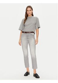 Please Jeansy P2TDCT5W8S Szary Regular Fit. Kolor: szary