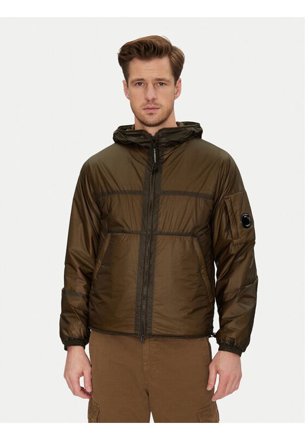 C.P. Company Kurtka przejściowa 18CMOW033A006099U Zielony Regular Fit. Kolor: zielony. Materiał: syntetyk