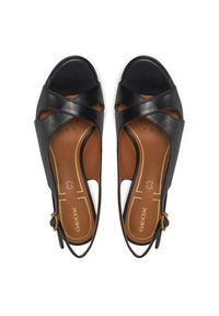 Geox Sandały D Walk Pleasure 85S D45B6C 00043 C9999 Czarny. Kolor: czarny. Materiał: skóra #5