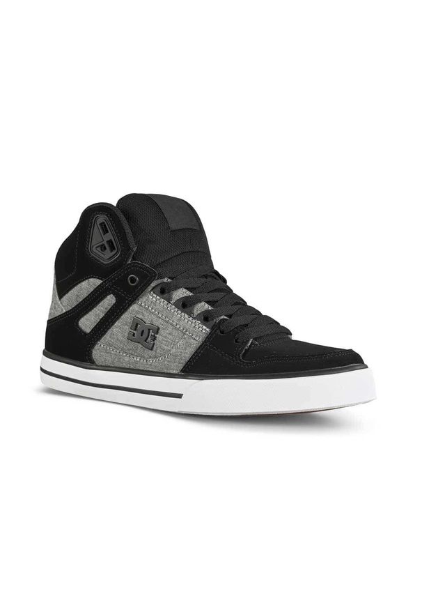 DC Shoes - Buty na deskorolkę męskie DC Pure High-Top. Kolor: czarny. Sport: skateboard