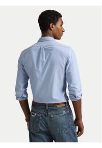 Polo Ralph Lauren Koszula Core Replen 710549084 Błękitny Slim Fit. Typ kołnierza: polo. Kolor: niebieski. Materiał: bawełna #5